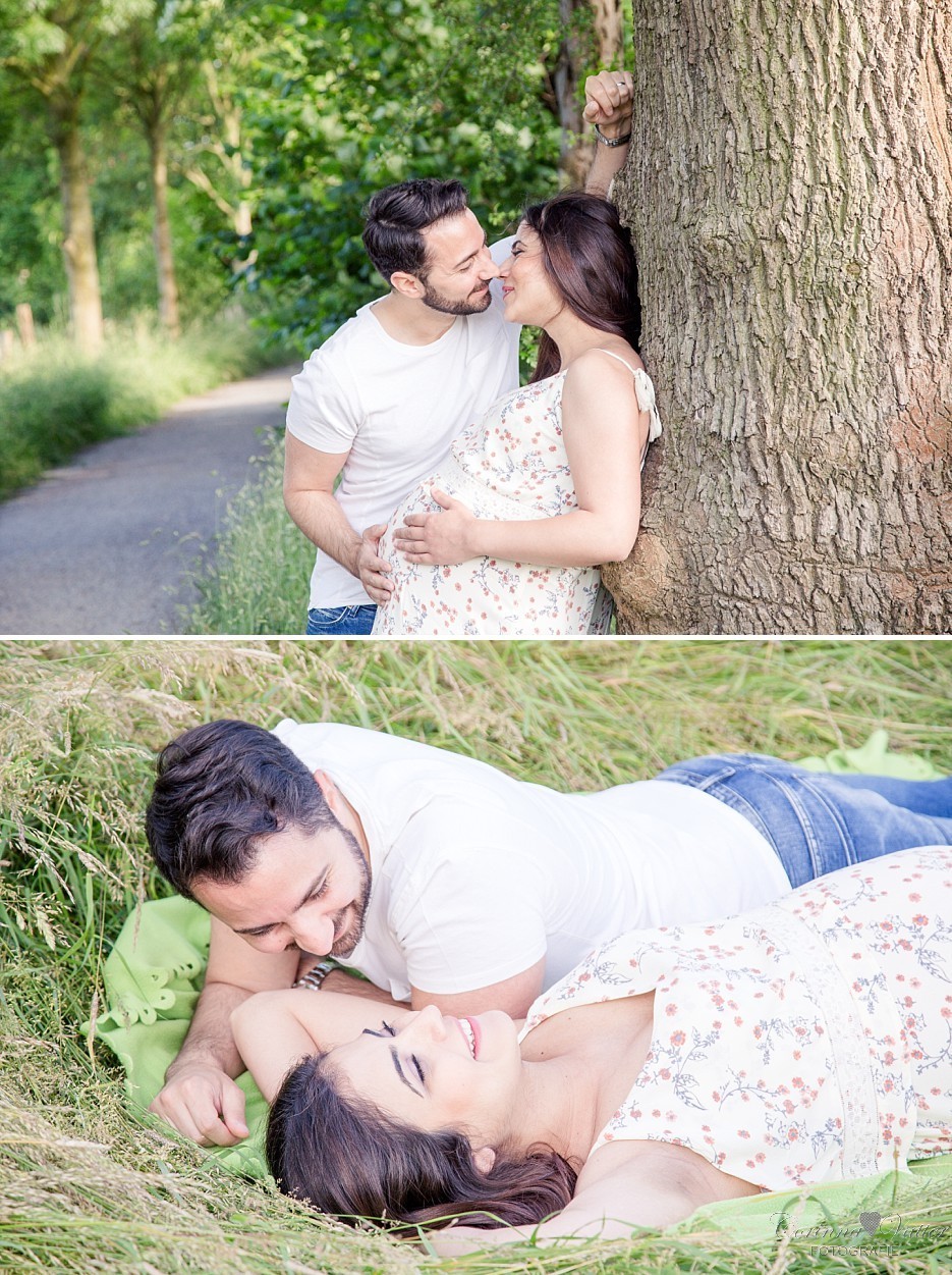 Sommer Babybauchshooting Babybauchfotograf-Duesseldorf